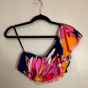 Trina Turk One Shoulder Top